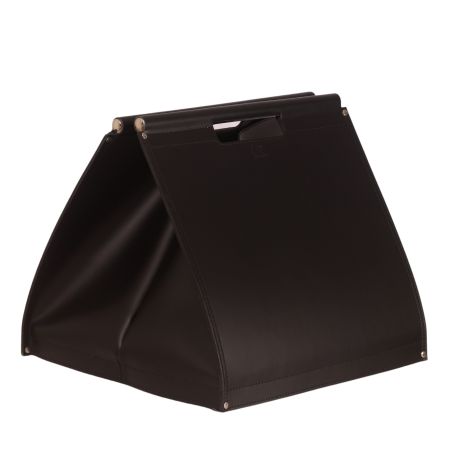 Sacca Portalegna Artigianale "Cortina L" in Vera Pelle, con Ruote