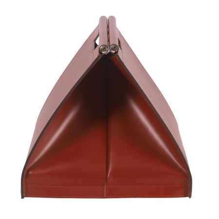 Sacca Portalegna Artigianale "Cortina XL" in Vera Pelle, con Ruote