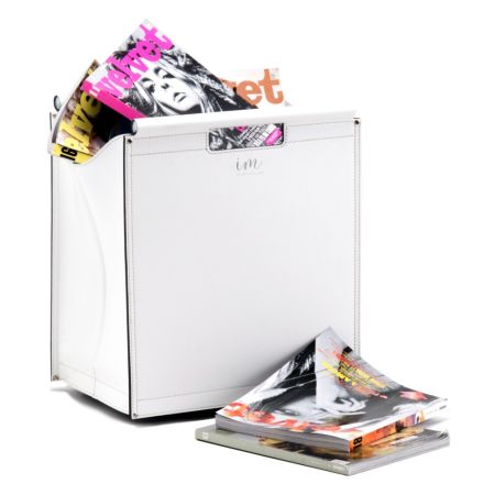 Sacca Portariviste Artigianale "Cortina XS" in Vera Pelle, con Ruote