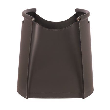 Sacca Portalegna Artigianale "Gardena L" in Vera Pelle, con Ruote