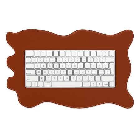 Sottomano Artigianale in Vera Pelle "Giotto" – Design Organico