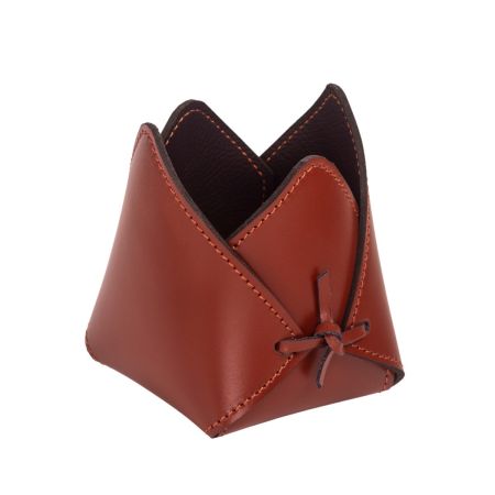 Portapenne Artigianale in Vera Pelle "Stylus" – Personalizzabile